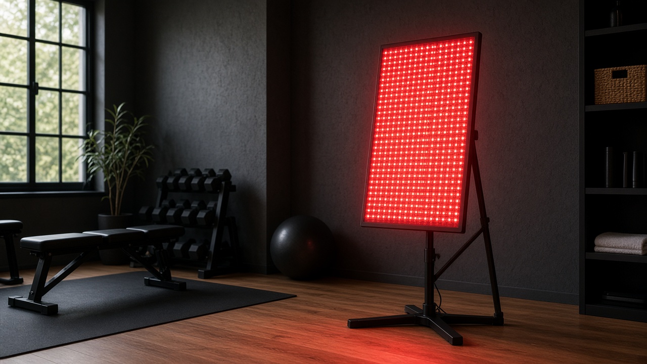 Red light therapy panel